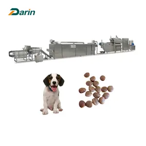 Machine de traitement d'aliments pour animaux de compagnie extrudeuse automatique d'aliments pour animaux de compagnie machine de fabrication d'aliments secs pour chiens