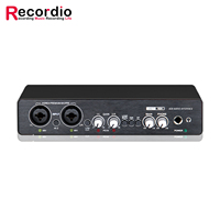 Interfaz de Audio USB GAX-UC22 para Grabación, Podcasting y Streaming con Software de Audio Esencial