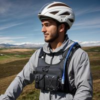 Échantillon Gratuit - Sac de Poitrine Tactique Géométrique à Cadre Interne, Étui Radio, Porte-Équipement Frontal, Sac de Poitrine Utilitaire pour Unisexe