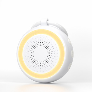 White Noise Sleep Aid <b>Round</b> Night Light With 22 Natural Sounds USB Powered <b>Battery</b> Version For Baby Sleep Assistance - Product Image 5