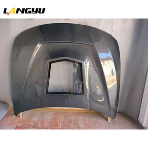 LANGyu Ricambi Auto Carrozzeria M3 M4 F80 F82 F83 Cofano Anteriore Trasparente in Fibra di Carbonio per BMW M3 F80 M4 F82 F83 - Product Image 2