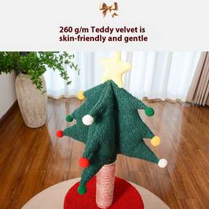 Casa para Gatos Cuadrada de Madera Maciza Ecológica Personalizable, Ahorra Espacio, Juguete Integrado para Gatitos, Accesorio Ensamblado, Camas para Mascotas Hechas a Mano - Product Image 5