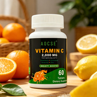 Çok Satan Yüksek Kaliteli Özelleştirilmiş Doğal Askorbik Asit C Vitamini Tabletleri Güzellik ve Sağlık Takviyeleri