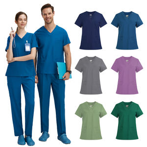 Divise Ospedaliere Personalizzate con Scollo a V, Eleganti, Morbide e Traspiranti per Saloni, Spa e Studi Dentistici - Product Image 2