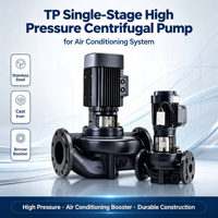 Pompa Sentrifugal Satu Tahap TP TP100-410/4 untuk Boiler Industri, Bahan Stainless Steel, Besi Cor, Perunggu, 18.5kw, Penguat Listrik