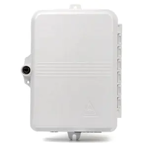 Vendita calda 2 4 6 Core colore bianco esterno IP 65 scatola di distribuzione ottica FTTH scatola terminale in fibra ottica