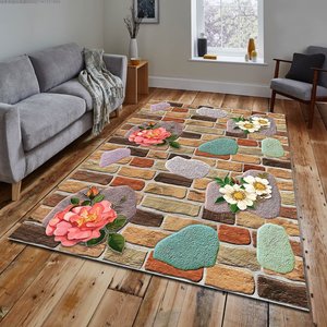 <span class=keywords><strong>Tapis</strong></span> <span class=keywords><strong>de</strong></span> luxe nordique pierre fleur peinture abstraite art <span class=keywords><strong>tapis</strong></span> doré grand salon décor <span class=keywords><strong>tapis</strong></span> <span class=keywords><strong>tapis</strong></span> en marbre - Product Image 1