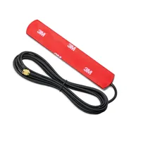 Antenne log-périodique directionnelle à polarisation verticale 2G 3G 4G 5G, gain 3,8 dBi, plage de fréquences 698-2700 MHz, IP65, 50 ohms, connecteur mâle