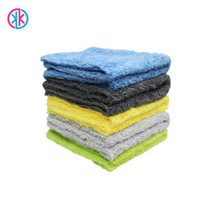 Serviette en microfibre de voiture sans bord-chiffon de nettoyage de voiture en microfibre Ultra épaisse, séchage de cire automatique, polissage, serviettes de détail - Product Image 2