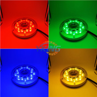 Luz LED subacuática Yaokingled de acero inoxidable 316L RGB blanca 54W IP68 para fuentes de paisaje DC24V