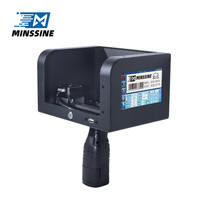Impresora de Inyección de Tinta Portátil XP600 de 600DPI, Impresora Manual de Etiquetas y Facturas, Tinta Solvente, Pantalla Táctil, Batería