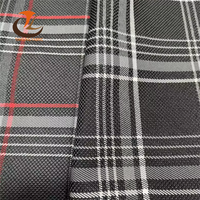 Tissu d'ameublement automobile en polyester 100% tissé jacquard, durable, antistatique, teint en fil, texturé, pour sièges de voiture, panneaux de porte intérieurs