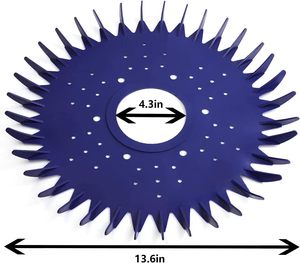 W70329 W83277 W70464 Jupe de disque d'étanchéité à ailettes pour nettoyeur de piscine Zo-diac <span class=keywords><strong>Baracuda</strong></span> G2, G3, G3 PRO, G4 - Product Image 3