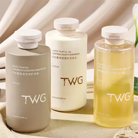 Bouteilles en plastique mat de luxe de 300 ml (10 oz) avec bouchons à clapet pour l'emballage de shampooing/après-shampoing/gel douche/savon liquide