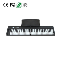 Piano Numérique 61 Touches pour Enfants avec Microphone, Instrument de Musique Électrique, Orgue Électronique – Cadeau Idéal