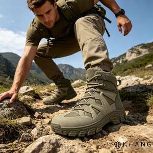 <span class=keywords><strong>Botas</strong></span> Tácticas de Senderismo para Hombre, Venta Directa de Fábrica, con Punta de Acero, Cierre de Cordones, <span class=keywords><strong>Botas</strong></span> Tácticas de Desierto Personalizadas OEM - Product Image 1