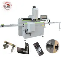 Cnc Verticale Freesmachine Aluminium Glas Frame Deur Scharnier Frezen Drlling Machine Tool Apparatuur