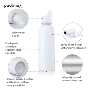 OEM Custom Aluminum Aerosol Can for Oral Nasal <b>Spray</b> - Portable Empty Bottle for Cosmetic <b>Moisturizer</b> Sunscreen Mist - Product Image 3