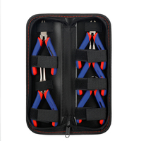 Kit de 5 pinces en acier Cr-V : Pince à bec long, Pince coupante diagonale, Pince à joint rainuré, Pince à joint coulissant, Pince de mécanicien – Vente directe usine