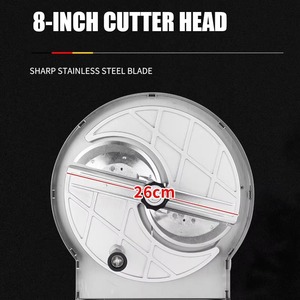 Cortador de limón de acero inoxidable con manivela manual comercial, cortador de frutas y patatas para verduras, patata, raíz de loto, artefacto de alta calidad - Product Image 6