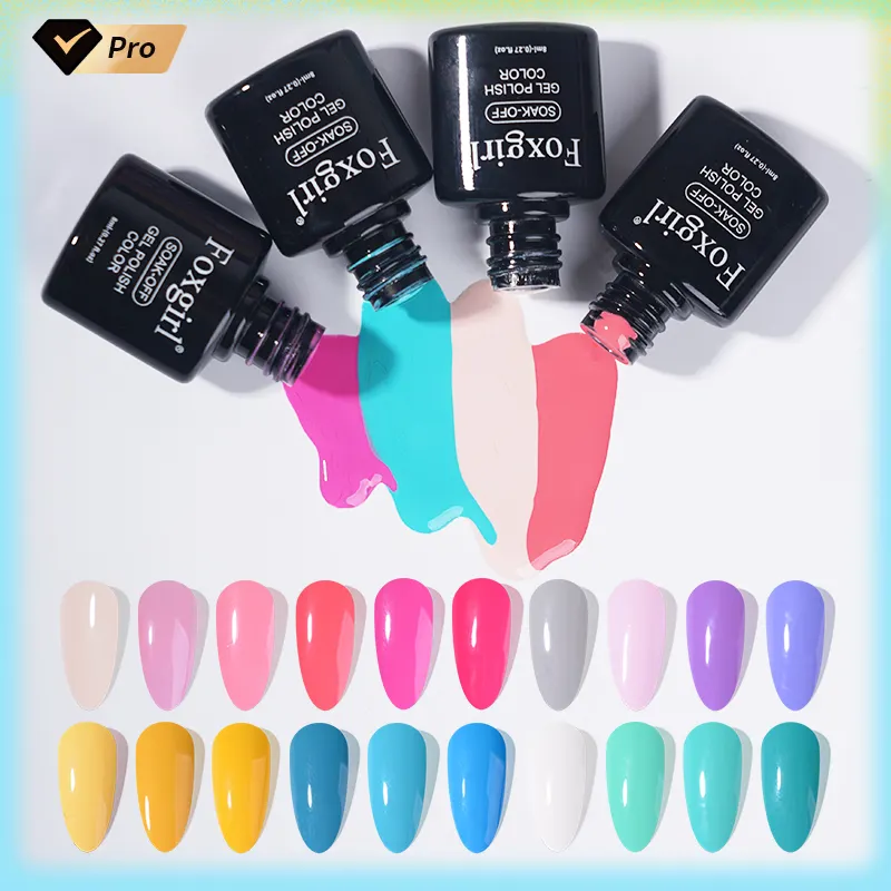 R S Nail Gel Nail Set OEM tùy chỉnh ba bước Gel Kit nitify cô gái foxgirl Gel Polish Kit