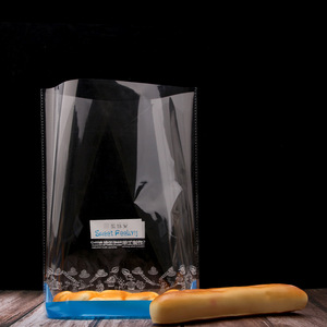 Paquete de pan con ventana transparente y logotipo personalizado, bolsa de papel <span class=keywords><strong>para</strong></span> panadería, Kraft tostadas, <span class=keywords><strong>bolsas</strong></span> de pan con impresión de huecograbado de alimentos blancos - Product Image 5