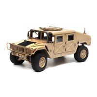 HG-P408 Rc 4x4 1:10 2.4G 4WD 16CH 30km/h Voiture modèle RC Camion américain sans véhicules militaires RC Chargeur de batterie
