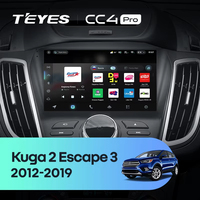TEYES CC4 PRO para Ford Kuga 2 Escape 3 2012 - 2019 CarPlay Android Auto 2DIN Autoradio Reproductor Multimedia Estéreo para Auto