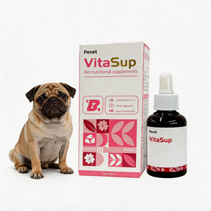 Gotas Líquidas de <span class=keywords><strong>Complejo</strong></span> Vitamínico <span class=keywords><strong>B</strong></span> para <span class=keywords><strong>Perros</strong></span> y Gatos Pevet - Absorción Rápida, Apoya la Salud Digestiva y el Mantenimiento de un Pelaje Brillante en Periodos de Recuperación - Product Image 1