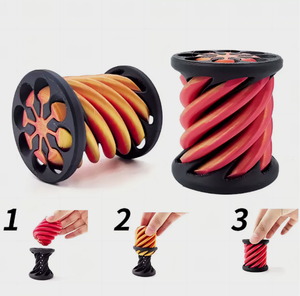 Juguete Antiestrés de Cono Espiral Impreso en 3D, Escultura de Pirámide <span class=keywords><strong>Imposible</strong></span> con Efecto de Passthrough, Juguete Fidget con Ilusión de Hilo en Vórtice - Product Image 1