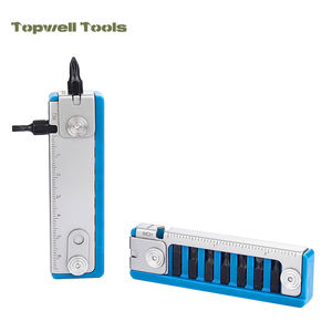 3.6 pouces mini <span class=keywords><strong>EDC</strong></span> 11 en 1 Multi Portable vélo outil entretien porte-clés vélo VTT moto général pour réparation - Product Image 2