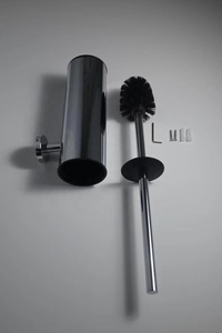 Bán Hot bạc đen vàng treo tường nhà vệ sinh bàn chải và chủ Set cho phòng tắm - Product Image 6
