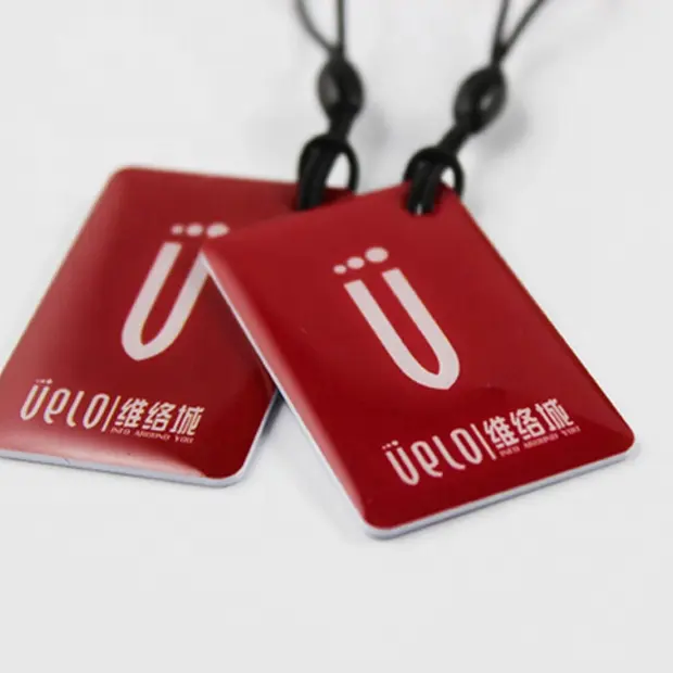 Novos produtos na moda NFC epoxy cartão 13.56mhz frequência inteligente RFID cartão fácil levar fábrica