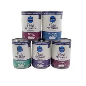 Vendita calda di Cat Treat di alta nutrizione vari sapori OEM/ODM 375g biologico <span class=keywords><strong>cibo</strong></span> in scatola <span class=keywords><strong>cibo</strong></span> <span class=keywords><strong>umido</strong></span> per <span class=keywords><strong>gatti</strong></span> tratta con l'alta qualità - Product Image 5