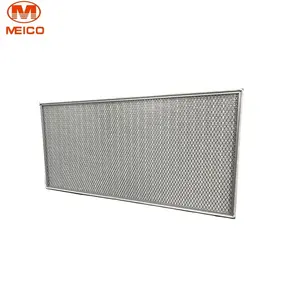 Filtre haute température de vente directe d'usine sans barre de séparation filtre Hepa Ultra mince filtre moyen en maille d'aluminium