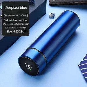 <span class=keywords><strong>Thermos</strong></span> à Affichage de Température <span class=keywords><strong>Intelligent</strong></span> en Acier Inoxydable 500 ml, Bouteille d'Eau Digitale Intelligente - Product Image 5