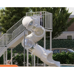 Toboggan en plastique personnalisé pour parc d'attractions aquatiques pour enfants, toboggan pour parc sportif et jardin - Product Image 2