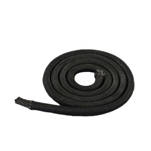 <span class=keywords><strong>FIDEK</strong></span> 玻璃纤维拉伸成型编织套管，表面光滑，适用于木炉门密封，可提供定制切割加工服务 - Product Image 1