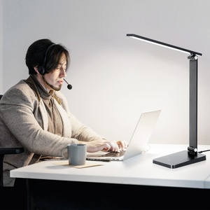 Lampe de bureau à intensité variable sur 3 niveaux, excellente qualité, petite lampe de lecture, lampe de table décorative intelligente pour hôtel - Product Image 2