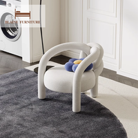Meubles bien vendus, meubles de salon au design moderne et luxueux, fauteuils à une place, fauteuils en tissu éponge à haute densité