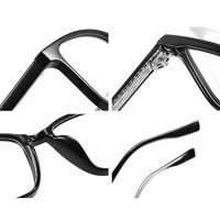 Monturas de Gafas Cuadradas Personalizadas para Hombre 2026, Monturas de Diseño Óptico, Monturas de Gafas Tr90 al por Mayor