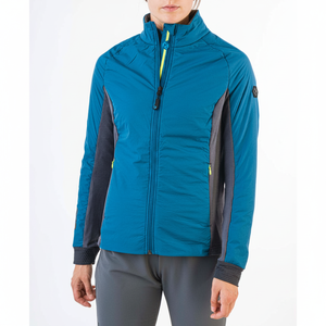 OVINDOLI giacca Varsity ibrida leggera da donna reversibile con motivo staccabile in poliestere in Nylon Spandex per l'autunno - Product Image 2