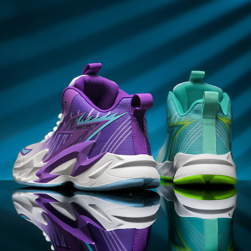 Violet et cyan