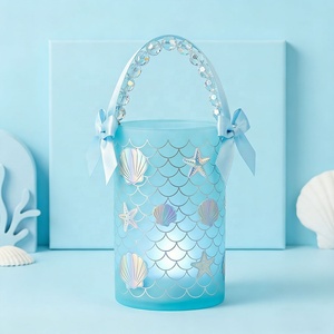 Kit de décoration de lanterne à thème océanique OEM, jouets lumineux, pour fille, cadeaux de la Saint-Valentin, jolie lampe de nuit DIY avec LED - Product Image 2