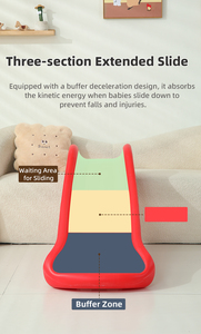 Trẻ em trượt nhựa cho trẻ mới biết đi 1-3 thân thiện với môi giường bên trượt Home & trường sử dụng - Product Image 5