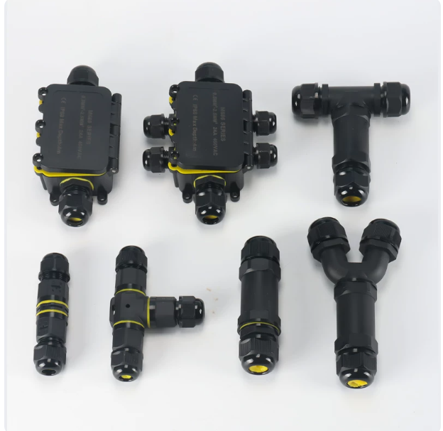 IP68 Waterproof Outdoor Terminal Junction Box Underground Buried Submersible Rainproof Electrical Wiring Box