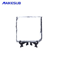 Sous-verre Maikesub en gros Sublimation Slate Rock 10*10cm forme carrée