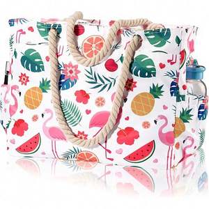 Bolsa Organizadora de Viaje de Malla, Tipo Tote, para Playa, Accesorios de Baño, Organizador de Ducha, Muestra Gratuita, OEM - Product Image 1