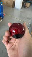 Pommeau de levier de vitesse universel en fibre de carbone, pommeau de levier de vitesse 5 vitesses noir, transmission manuelle avec adaptateurs