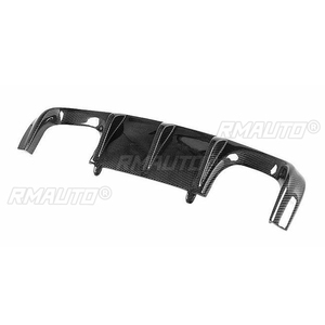 Protector de Parachoques Trasero de Fibra de Carbono/FRP Negro para BMW Serie 3 E92 E93 M3, Solo para los Modelos 2007-2013 - Product Image 4